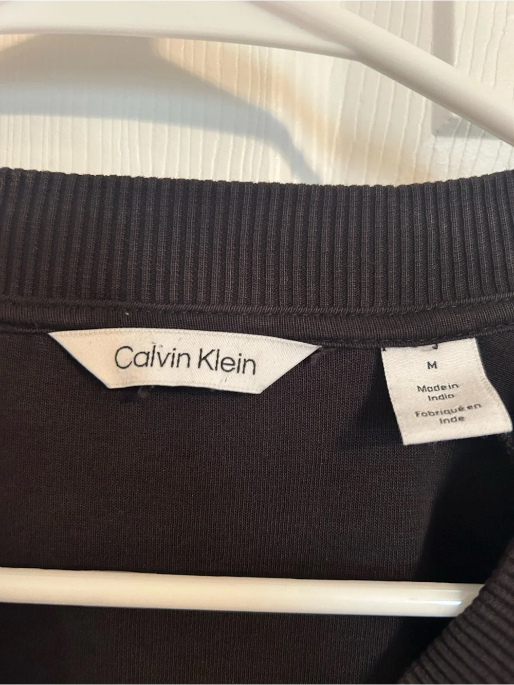 Calvin Klein lightweight zip